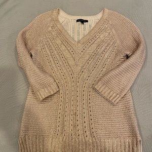 Metallic woven sweater from Banana Republic in good condition